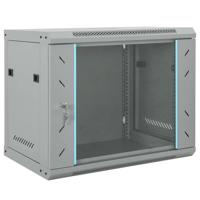 Netwerk kabinet met opslag Grijs 60 x 45 x 50 cm Staal