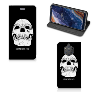 Mobiel BookCase Nokia 9 PureView Skull Eyes