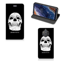 Mobiel BookCase Nokia 9 PureView Skull Eyes - thumbnail