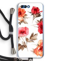 Roosjes: Honor 10 Transparant Hoesje met koord