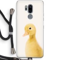 Duke: LG G7 Thinq Transparant Hoesje met koord