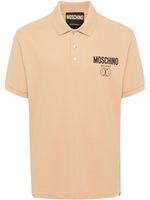 Moschino polo à logo imprimé - Tons neutres - thumbnail