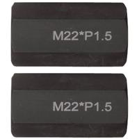 KS Tools 460.1776 Draadadapterset M22x1,5x65mm, 2-delig