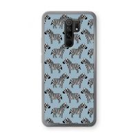 Zebra: Xiaomi Redmi 9 Transparant Hoesje
