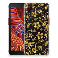 Samsung Galaxy Xcover 5 | TPU Case | Gouden Bloemen