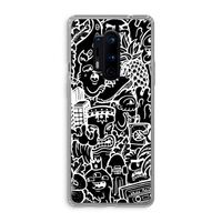 Vexx Black Mixtape: OnePlus 8 Pro Transparant Hoesje