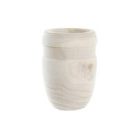 Grondlegger DKD Home Decor Bruin Natuurlijk Vierkant Boho 15 x 15 x 20 cm