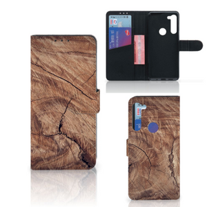 Motorola G8 Power Book Style Case Tree Trunk