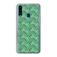 Moroccan tiles 2: Samsung Galaxy A20s Transparant Hoesje