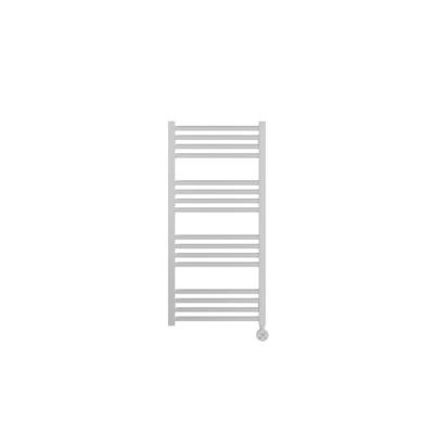 Crosswater MPRO Elektrische handdoekradiator - 90x43cm - 400 Watt - rechts - mat wit MP48X93MWELEC