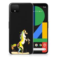 Google Pixel 4 XL Telefoonhoesje met Naam Horse Color