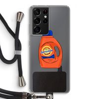Ultra Sensitive: Samsung Galaxy S21 Ultra Transparant Hoesje met koord