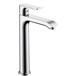 Hansgrohe Metris Wastafelkraan Highriser 20 Cm. Zonder Waste Chroom