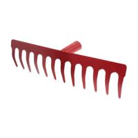 Tuinhark - 12 tanden - metaal - 30 cm - exclusief steel