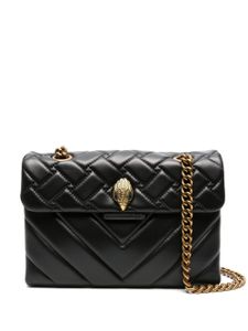 Kurt Geiger London sac porté épaule Kensington en cuir - Noir