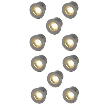 Lyora Led inbouwspotsForte Mini (10x) 2700K - VY010-1W-2700K