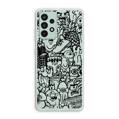 Vexx Black Mixtape: Samsung Galaxy A52s 5G Transparant Hoesje
