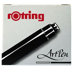 Inktpatroon rotring artpen zwart