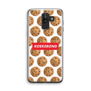Koekerond: Samsung Galaxy J8 (2018) Transparant Hoesje