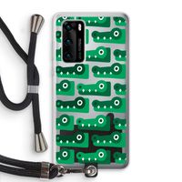 Crocs: Huawei P40 Transparant Hoesje met koord Crocs: Huawei P40 Transparant Hoesje met koord