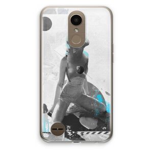 I will not feel a thing: LG K10 (2017) Transparant Hoesje