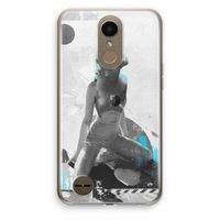I will not feel a thing: LG K10 (2017) Transparant Hoesje I will not feel a thing: LG K10 (2017) Transparant Hoesje