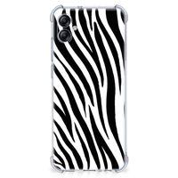 Samsung Galaxy A04e Case Anti-shock Zebra