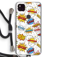 Pow Smack: Pixel 4a 5G Transparant Hoesje met koord