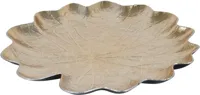 Countryfield schaal kunststof dara 33x3x2cm goud Countryfield schaal kunststof dara 33x3x2cm goud