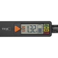 TFA Dostmann Batterijtester Batterietester BatteryCheck Meetbereik (batterijtester) 1.2 V, 1.5 V, 3 V, 9 V Oplaadbare batterij, Batterij 98.1126.01 - thumbnail