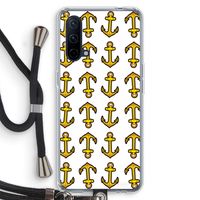 Musketon Anchor: OnePlus Nord CE 5G Transparant Hoesje met koord