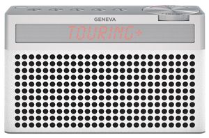 Geneva Touring / S+ oplaadbare portable hi-fi DAB+ en FM radio met Bluetooth wit