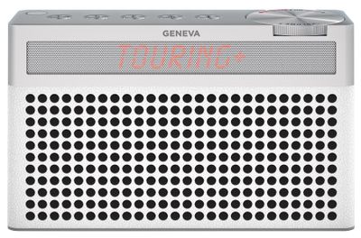 Geneva Touring / S+ oplaadbare portable hi-fi DAB+ en FM radio met Bluetooth wit