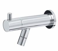 Wiesbaden Amador toiletkraan muurbevestiging 1/2&apos;&apos;chroom