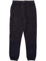 Purple Brand pantalon de jogging en coton à logo brodé - Noir