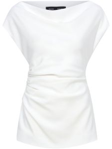 Proenza Schouler blouse Francesca en crêpe - Blanc