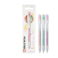 Sakura • gelly roll retractable stardust set orange pink emerald 3pcs