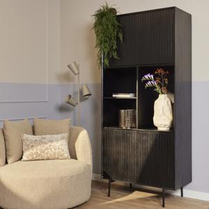 Vakkenkast Madison Black | 90 cm STF-5758