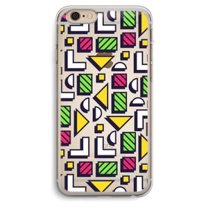 8-bit N°4: iPhone 6 Plus / 6S Plus Transparant Hoesje
