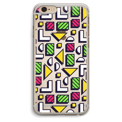 8-bit N°4: iPhone 6 Plus / 6S Plus Transparant Hoesje