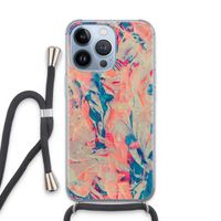 Alone: iPhone 13 Pro Transparant Hoesje met koord