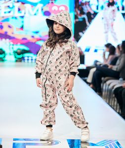 Waterproof Softshell Overall Comfy Cartoon Girls Jumpsuit