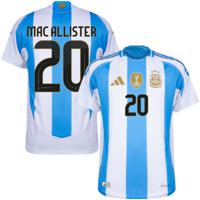 Argentinië Authentic Heat.RDY Shirt Thuis 2024-2025 + Mac Allister 20