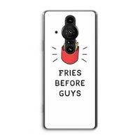 Fries before guys: Sony Xperia Pro-I Transparant Hoesje