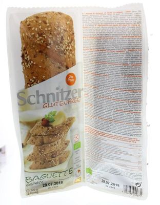 Baguette grainy glutenvrij bio