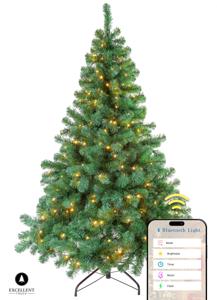 Kerstboom Excellent Trees® LED Stavanger Green 180 cm met verlichting - ⌀110cm - ↕180cm