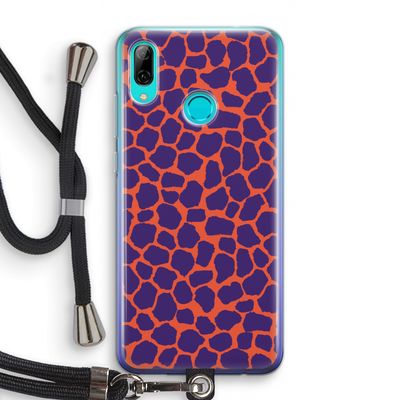 Purple Giraffe: Huawei P Smart (2019) Transparant Hoesje met koord