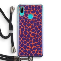 Purple Giraffe: Huawei P Smart (2019) Transparant Hoesje met koord