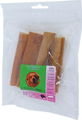 Natuurlijke Snack varkensrol 12 cm zak a 4 stuks - Gebr de boon
