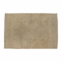 Tapijt DKD Home Decor Bruin Natuurlijk 160 x 230 x 1 cm
